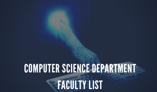 computer science DEPARTMENT FACULTY LIST